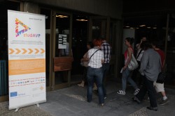 May 5th, 2015. in 19h, cinema theater at FDU, promotion of OPEN CALL 2014 movies and OPEN CALL 2015 announcement  - 3