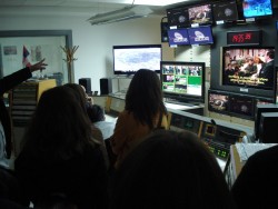 Albanian students visiting RTS   - RTS1