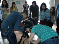 Study visit to NuBoyana film studio in Sofia.   - B-Camera4