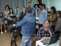 Study visit to NuBoyana film studio in Sofia.   - B-Camera6